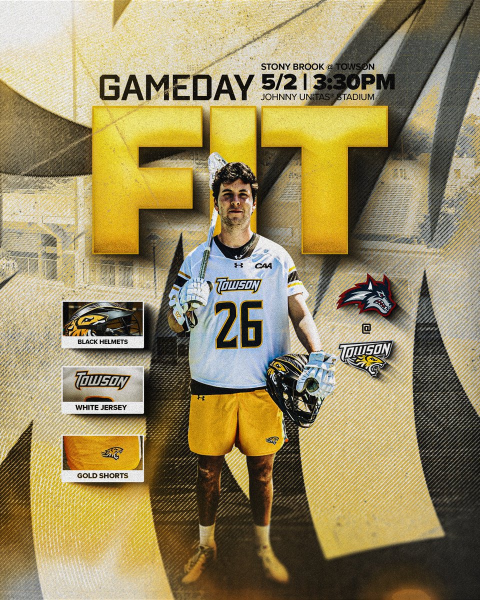 Towson_MLAX's tweet image. Championship game ensemble.
#GohTigers | #ACT
