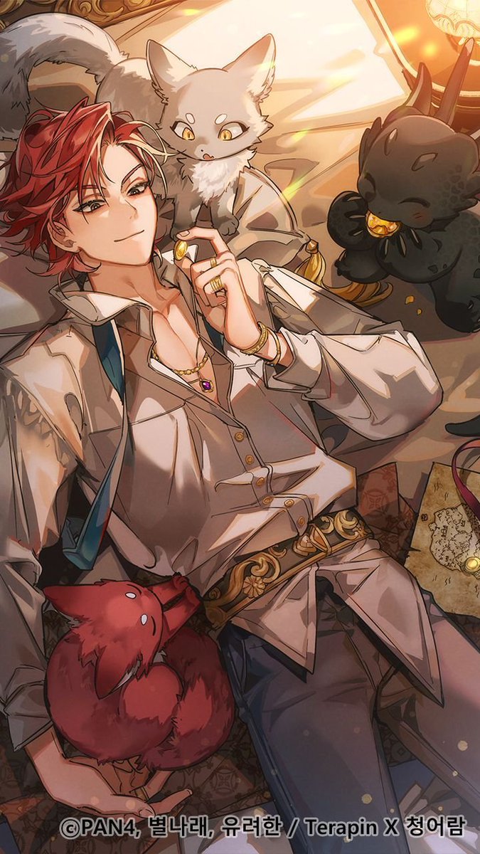 he looks so good laying down peacefully like this..