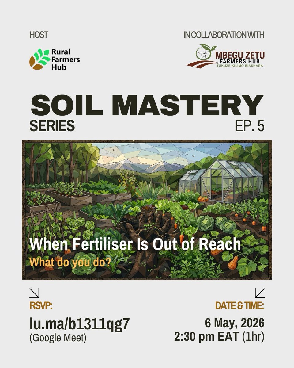 Coming next week, and every Wednesday.

You can watch this and other episodes everywhere you podcast, and on YouTube (Soil Mastery Series):

rss.com/podcasts/soil-…

youtube.com/@ruralfarmersh…
