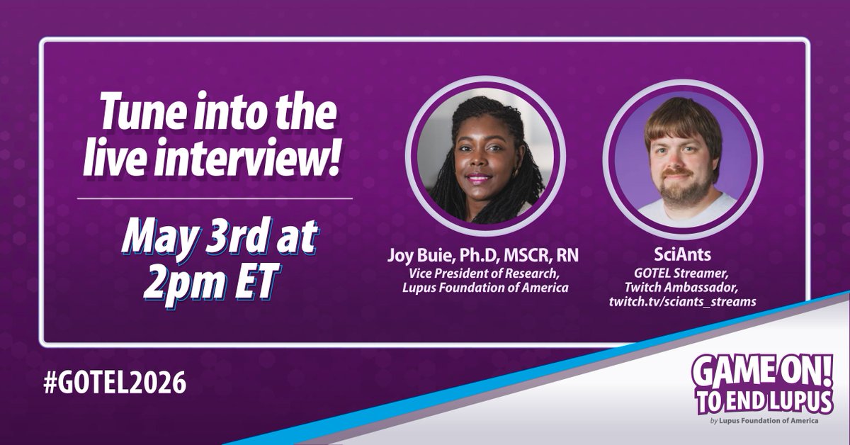 Lupus Foundation of America tweet media