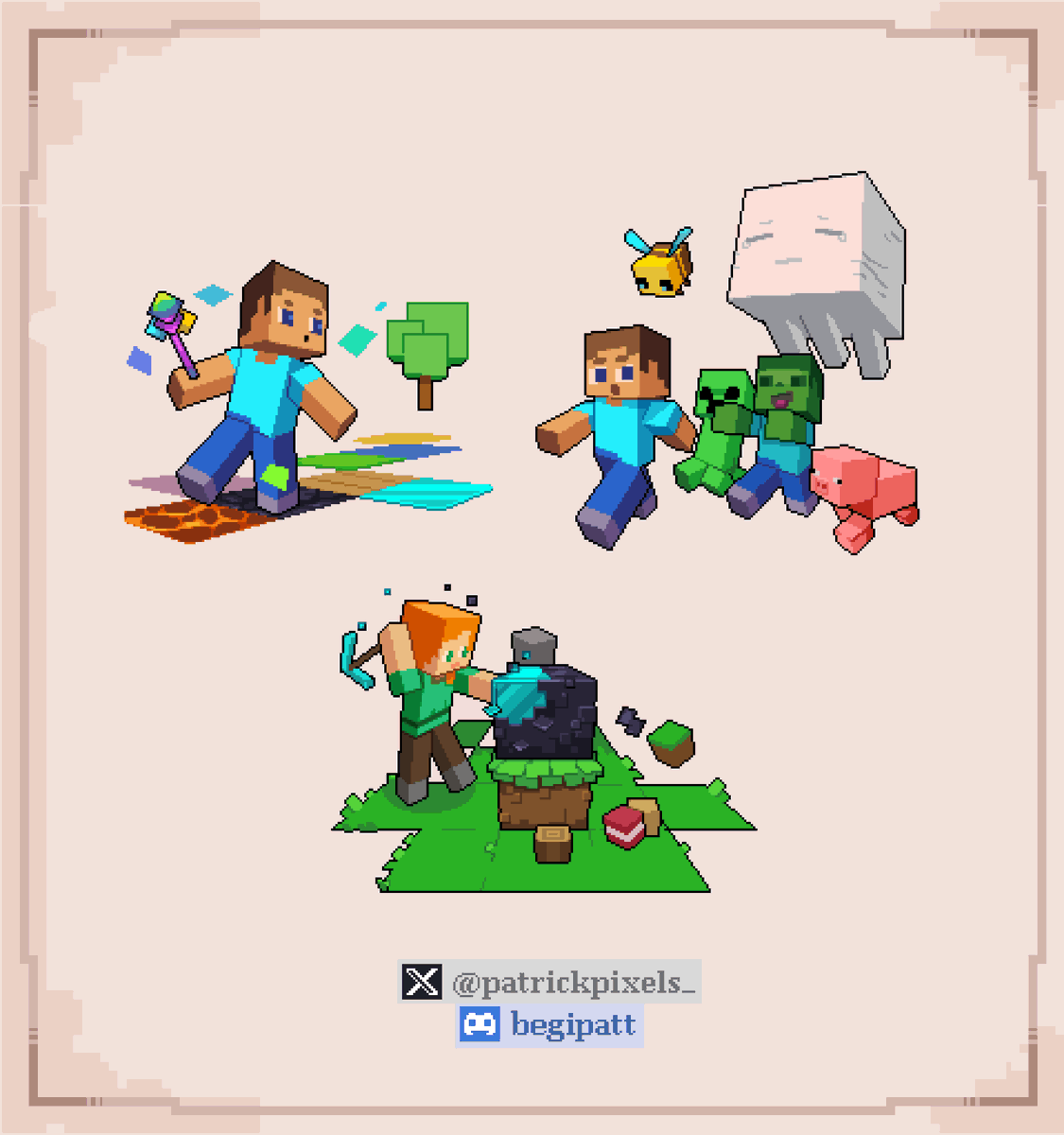 Patrick Pixels - Commissions open! tweet media