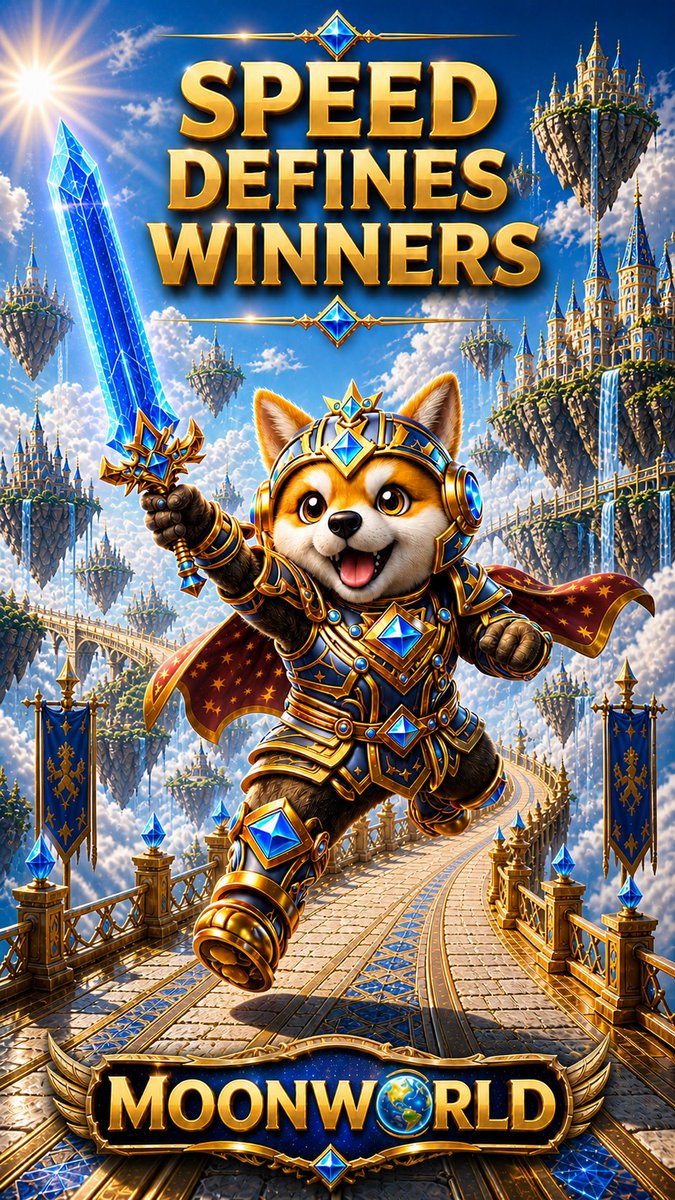 MoonWorldGameFi's tweet photo. Opportunity doesn’t wait—it rewards the fast ⚡ 

https://t.co/Ngxh9OxMWY

Early access to MOONWORLD is where real players position themselves. Don’t blink. 🌕

#MOONDOGE #MOONWORLD #MOONPUMP #MOONLUCKY #GameFi #PlayToEarn #CryptoGame #Web3Fun https://t.co/eVorTHSi9L
