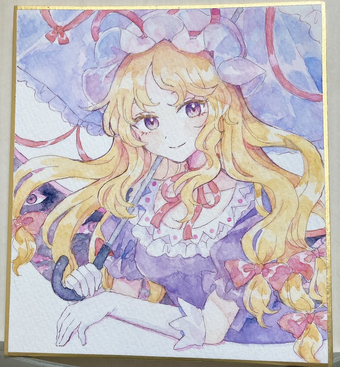 八雲紫 「紫」|もずくず🐘例大祭う34bのイラスト