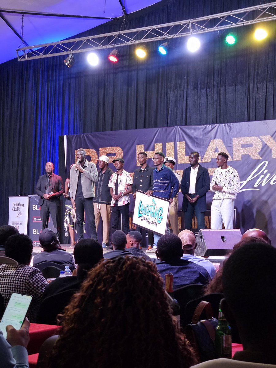 jacquesrwoth's tweet photo. What a great night it was @DrHilaryOkello .
You are the true MVP. Congratulations ๐
I can surely say I had so much fun on stage โฆ till the next one Champ๐ค๐ฟ๐ฅ
#standupcomedyuganda https://t.co/zXyX6f8Gpj