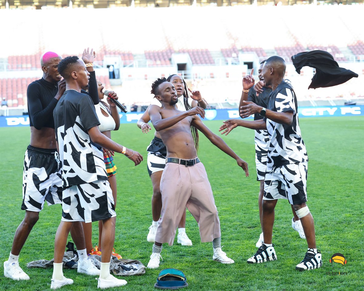 Djbrianrikhotso's tweet image. #NebankCupFinal2026
#entertainment 
📷 @djbrianrikhotso #Anihupi 
Kick off:18:00
@DurbanCity_FC Vs @TSGALAXYFC