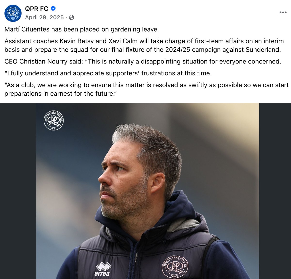 QPR REPORT tweet media