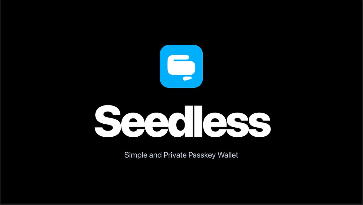 Showing up today at 3PM UTC

Seedless wires @umbraprivacy into a passkey-first wallet → private payments, no seed phrase, gas paid for you

Walking through it live alongside <a href="/gesimxyz/">GeSIM.xyz</a>, <a href="/agentis_hq/">Agentis</a>, <a href="/solpayserver/">SOLPay Server</a> and the rest

See you on the stream