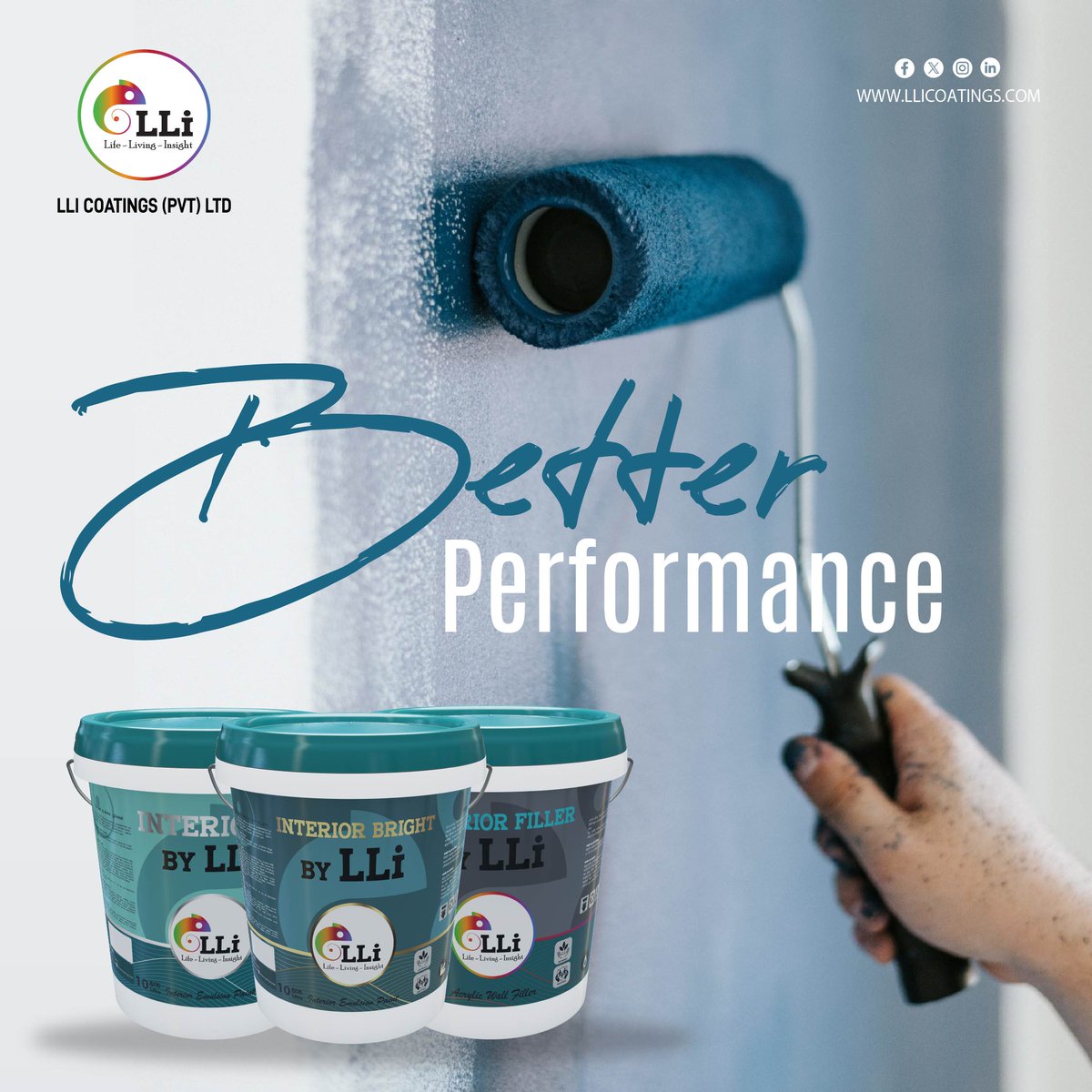 llicoatings's tweet photo. Better Performance with LLI Coatings...🤩
#betterperformance #LLIcoatings #emulsionpaint #wallpaints https://t.co/v1S2DcnSdd