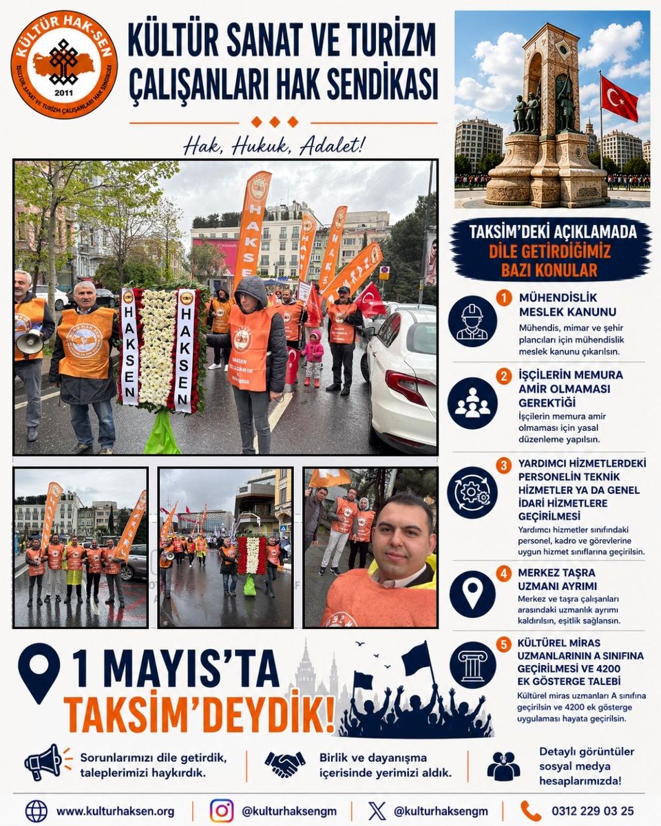 KÜLTÜR HAK-SEN GENEL MERKEZİ tweet media