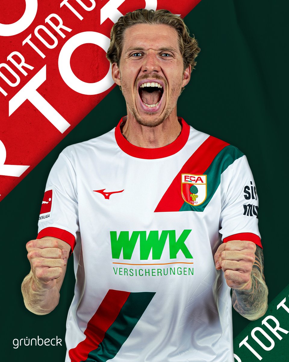FCAugsburg's tweet image. JAKAAAA!