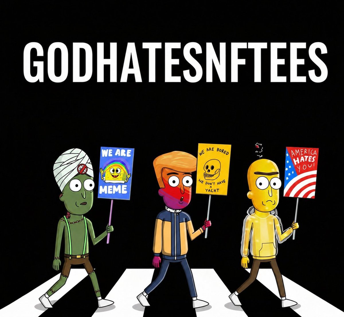 People say NFTs are dead.

Meanwhile…
Strong holders are quietly accumulating.
Low listings. Tight spreads. Real conviction.

Collections like <a href="/GodHatesNFTees/">God Hates NFTs 🐇</a> aren’t driven by hype anymore....they’re driven by supply control and belief.

The next cycle won’t reward noise.
It