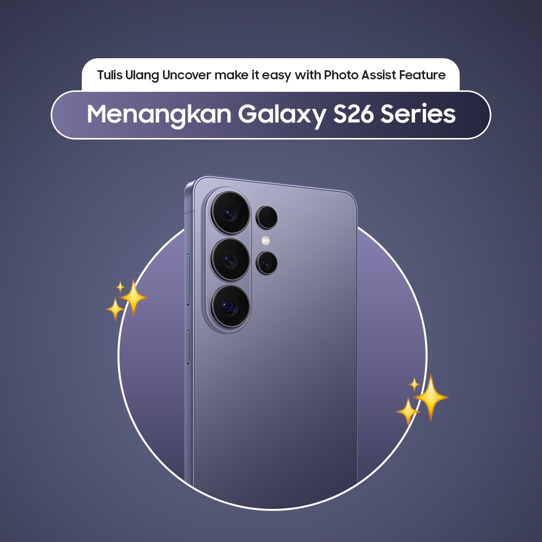 shintaph's tweet photo. @samsungID Let’s uncover the truth with Syifa🔍✨ Type ‘remove mustache &amp; hair’ in the Photo Assist feature. Uncover makes it easy, super cool!😎 #S26UncoverMission #S26vsZombie #GalaxyS26 Series #YouandAICan
🤗😍 https://t.co/WvGdprwSLi