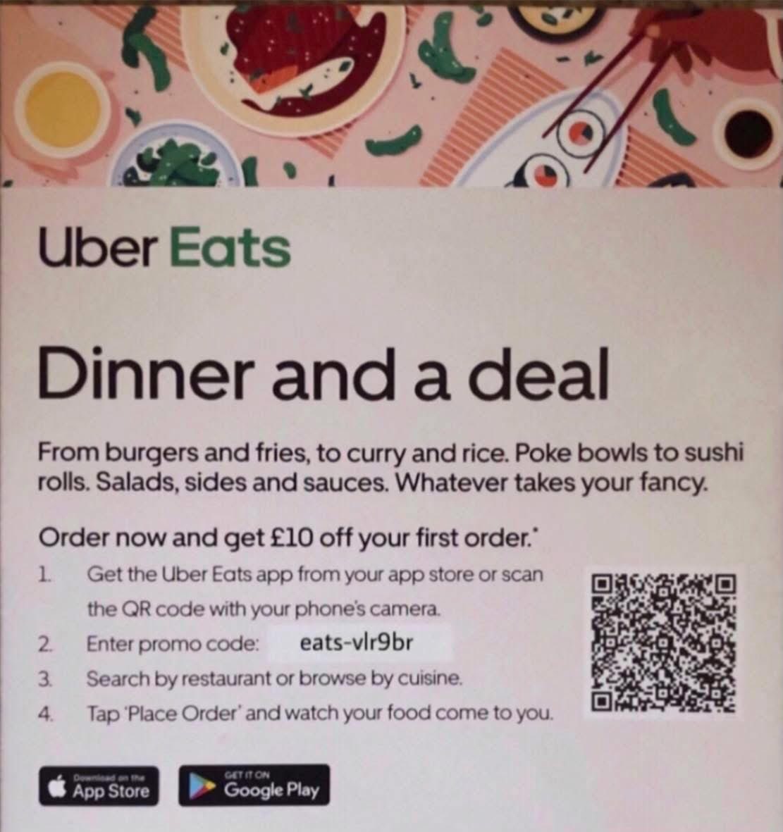Riyad_Drive's tweet photo. Ubereats - EATS-VLR9BR
£10 off £15 New Customer👇🏻

#food #free #freefood #UberEatsPromoCode #UberEats #ubercode #UberEatscode #ubereatsuk #promocode #london #uk #coupon #Takeaway #JustEat
#KFC #McDonalds #burgerking #pizza #meal #Fooddiscount #Discount #FivePoundMeal #moneyoff https://t.co/LIEaJrmSV4