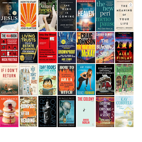 KeenePLibrary's tweet photo. This week the Keene Public Library has 32 new books.  New items include The Jesus Discoveries and How to Start. https://t.co/XHfdui8EWT https://t.co/Ol2AQ7Upgr