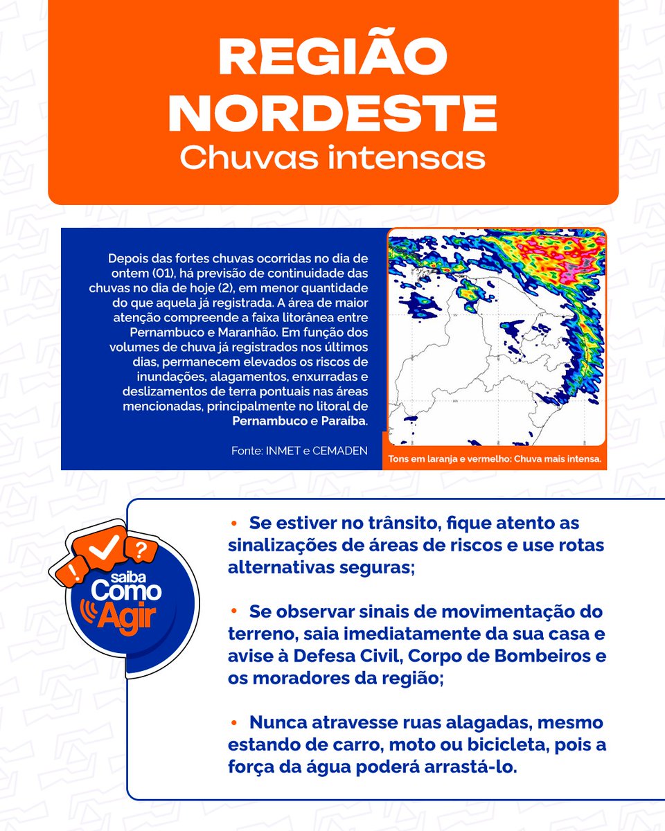 Defesa Civil Nacional tweet media
