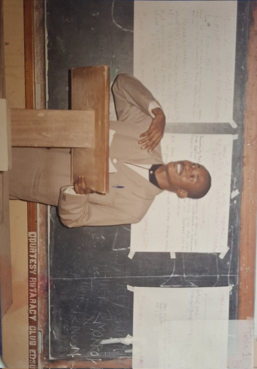 This is how we used to present our PowerPoint presentations. My seminar topic was on Single Cell Protein (SCP). It was presented in 2004 in the Department of Microbiology, Ambrose Alli University, Ekpoma. It turned out good.