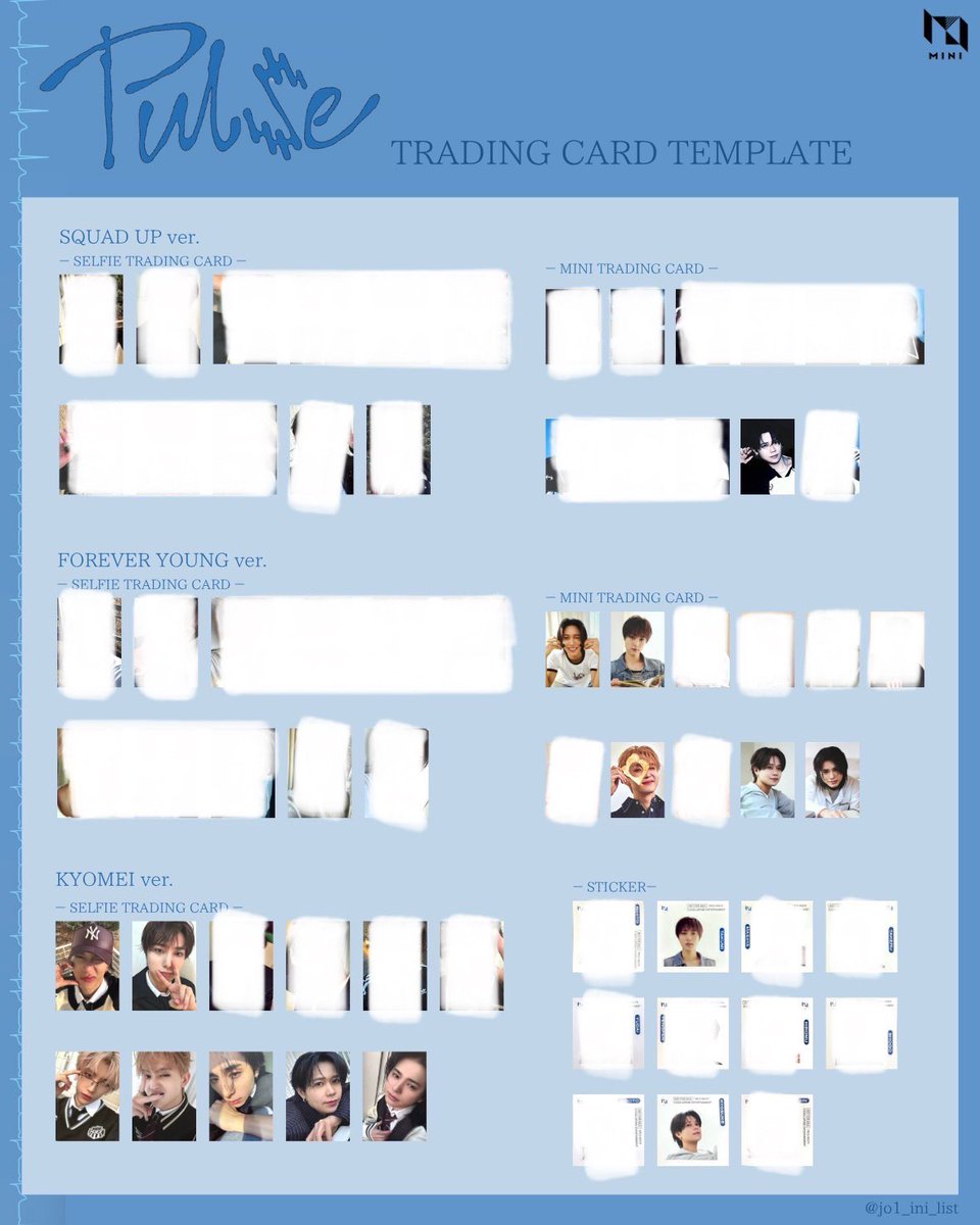 _jnkkn's tweet photo. INI PULSE トレカ 封入 ラキドロ 交換

【求】画像1枚目

【譲】画像2.3枚目

5/8KCON､5/23関東オフラ､都内手渡し､郵送

お気軽にお声掛けください💫

池﨑 尾崎 木村 後藤 佐野 許 髙塚 田島 西 藤牧 松田
#INI_PULSE #INI交換 https://t.co/A646cCBrv4