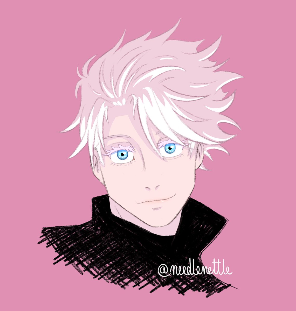 needlenettle's tweet image. Love him in pink
#jjk #jujutsukaisen #gojo #satorugojo #五条悟 #呪術廻戦