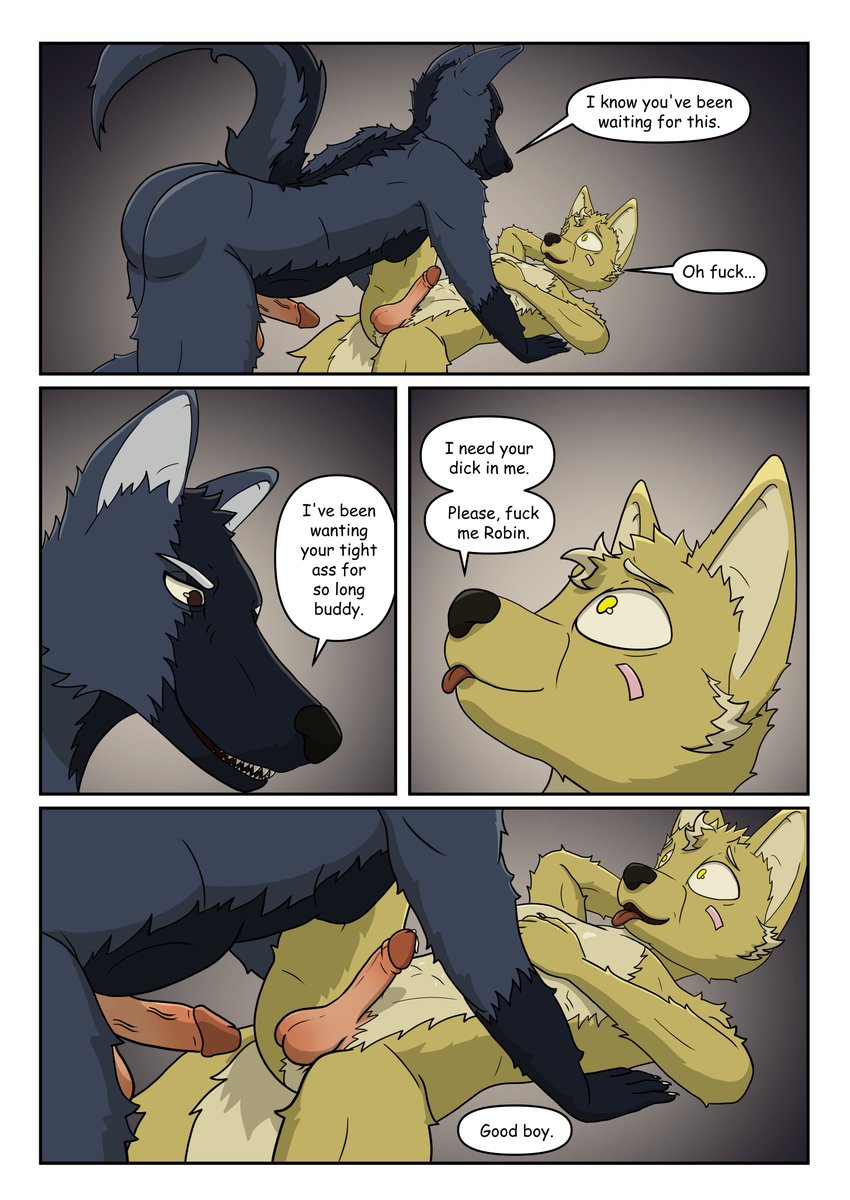 puplunas's tweet photo. Page 1 of Hot N Heavy. Subscribe to my patreon for early access to upcoming pages.  #furryart #furry #nsfwfurry #gaykink #gayart #pupplay #gayfur https://t.co/lbKcx4W8I2