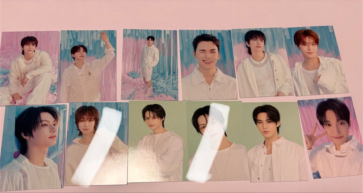 my_star015's tweet photo. @211_103 検索より失礼いたします🙇‍♀️
こちらのジュン、ディノ2枚とスングァン🩷2枚交換可能でしょうか？
郵送交換希望しております。ご検討の程よろしくお願いいたします。 https://t.co/0cazeO9x0G