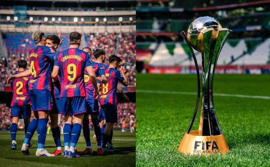 daveofficial52's tweet photo. 🚨 𝗢𝗙𝗙𝗜𝗖𝗜𝗔𝗟: FC Barcelona have secured qualification for the 2029 Club World Cup under the new format 🌍🏆

Barça currently rank 3rd with 76 points, behind Arsenal FC and FC Bayern Munich 👀

Another big stage awaits 🔵🔴 https://t.co/2scoukdwaW