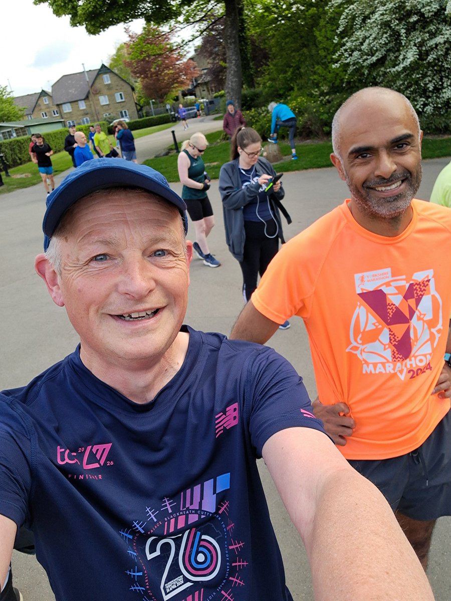 andy5000miles's tweet image. Using that @LondonMarathon training block fitness to #run my fastest #parkrun for a long time, 21:23 at @Huddsparkrun, resplendent in my #LondonMarathon shirt! 

#loveparkrun @parkrunUK #ukrunchat #loverunning
