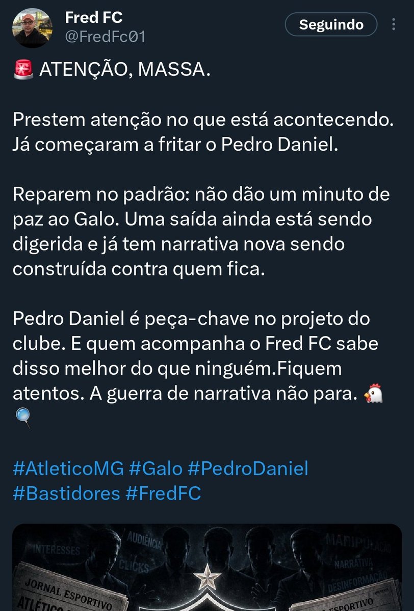 Bairro do Galo 🖤🐓 tweet media