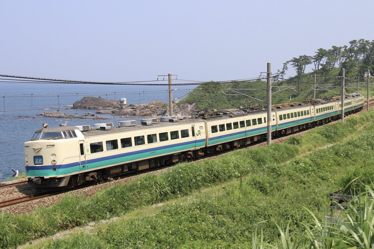 2012/07/28 1054M 485系6車(T13編成) ※北越4号
