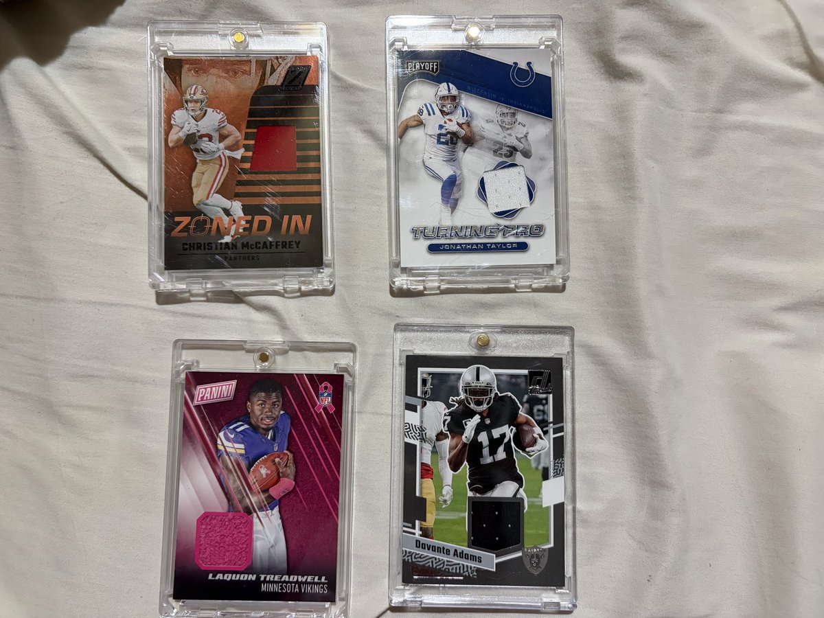 Sollod_Breaks's tweet image. Patches. Color. Numbered.
$5 starts. No filler.
Pull up today 🔥

whatnot.com/s/12MuOhnx

#whatnot #stream #live #nfl #tradingcards