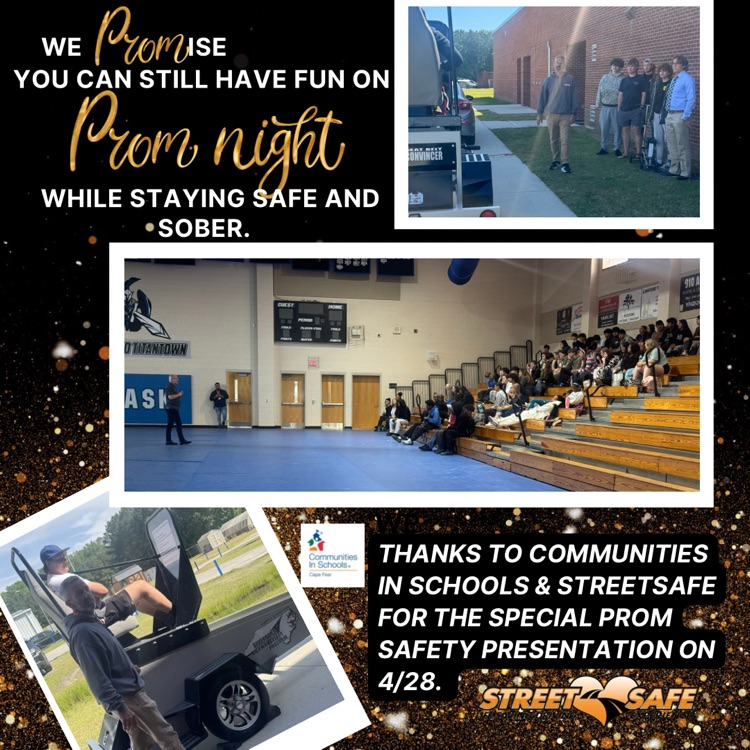 hth_titans's tweet photo. Happy Prom day, Titans! Thanks to our friends from Communities in Schools- Cape Fear and Street Safe, you know how to have a fun and safe evening. Enjoy your time in the enchanted forest! We can't wait to see you on Monday! https://t.co/je2PmUZY4U