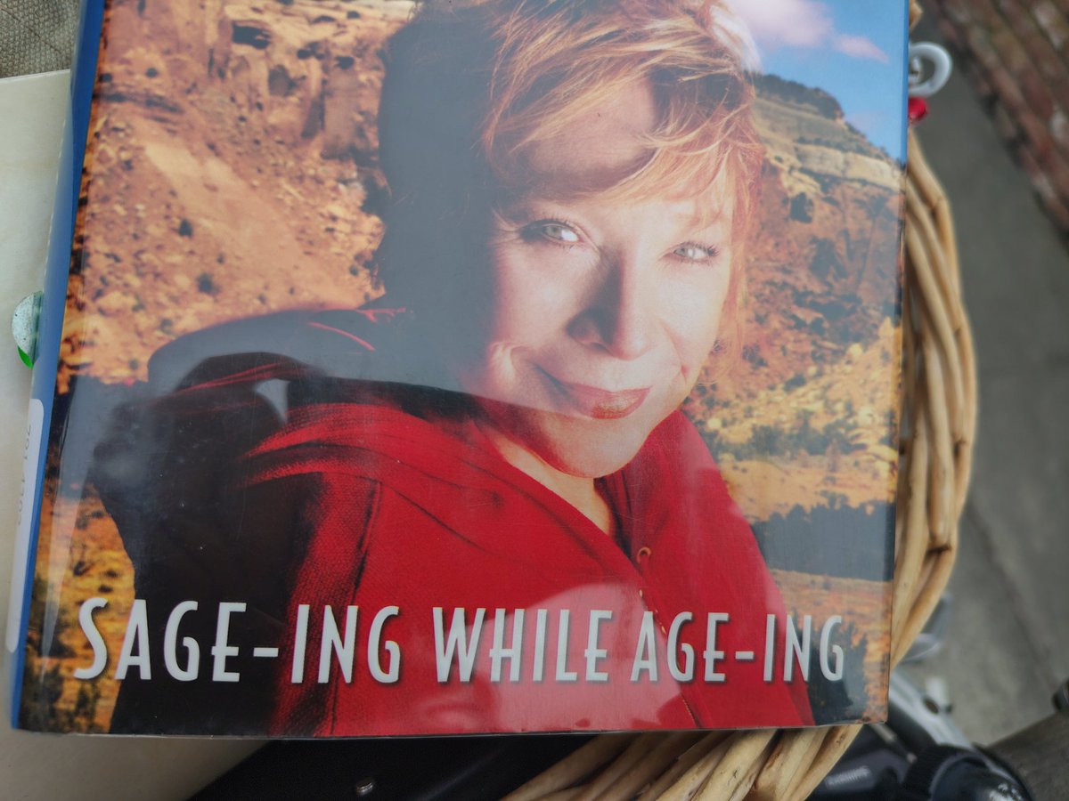 planetweaver's tweet image. "#Medicine that addresses itself to healing by way of energy and consciousness has helped me greatly. I don't like drugs or the cut, burn, and poison approach. It is obsolete in most cases anyway." —#ShirleyMacLaine
Sage-ing While Age-ing [2007]
•Now 92•

Library #discard sad