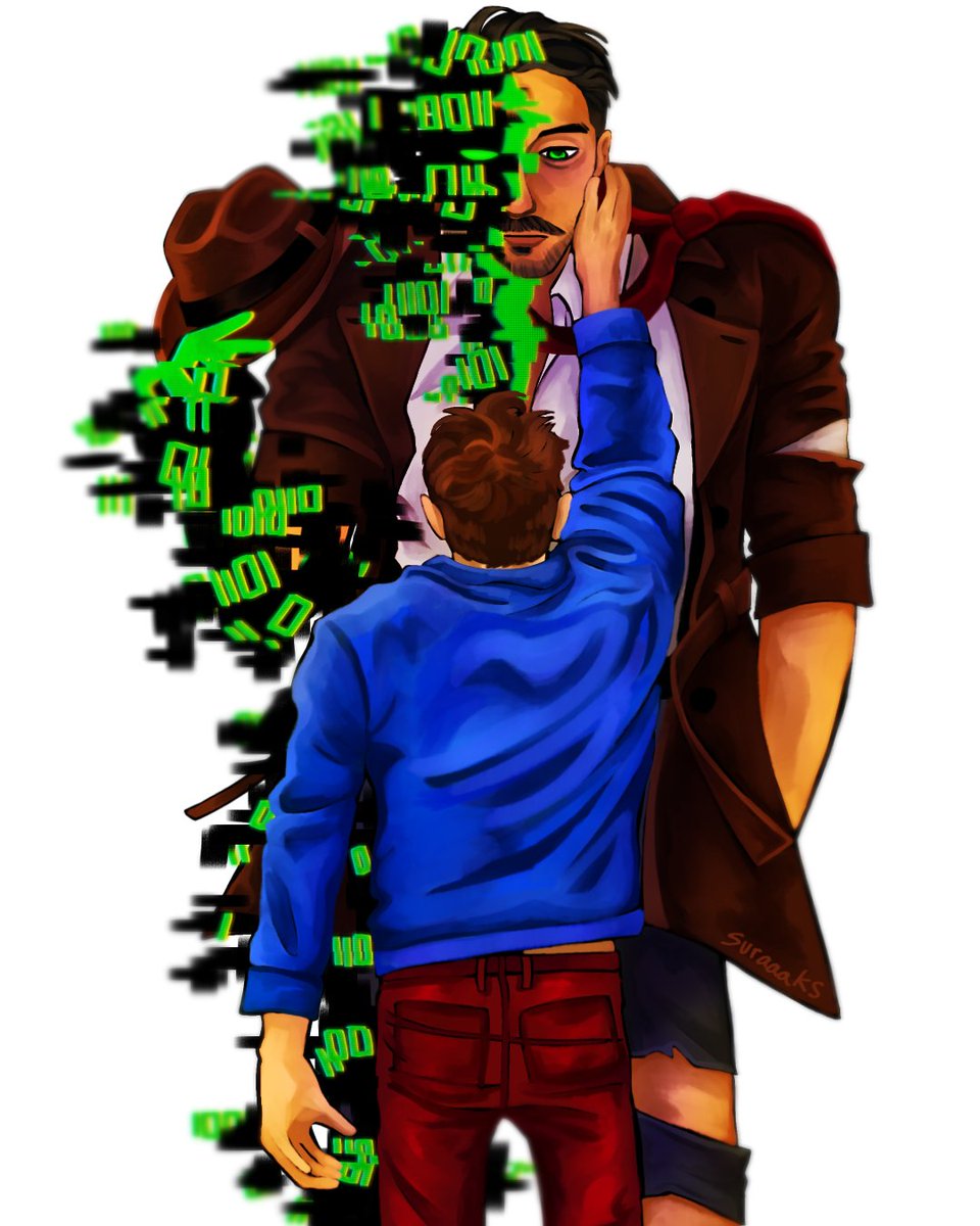 SuraaakS's tweet photo. Giant sized maxo post code illness/possession???
#qsmp2 #qsmpfanart https://t.co/h9a4eey6jj