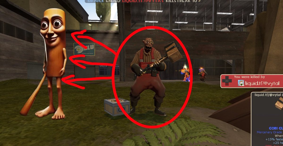liquidtf's tweet photo. got killed by tung tung sahur in tf2, i'm so done https://t.co/KHUeBVADMd