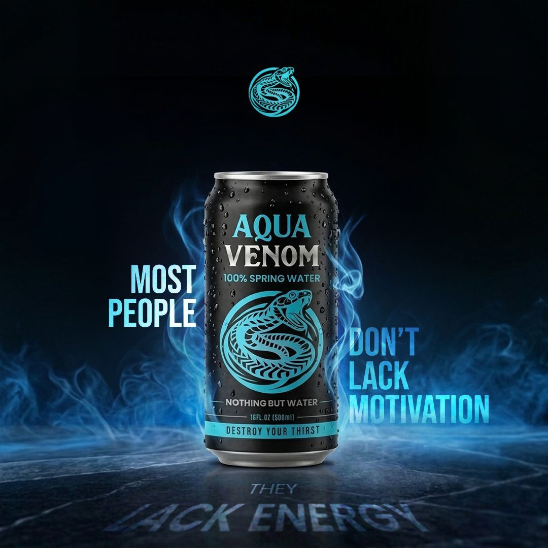 DrinkAquaVenom's tweet image. You’re not lazy.
You’re just running on empty.

#AquaVenom #EnergyTruth #NoExcuses #StayCharged
#HustleFuel