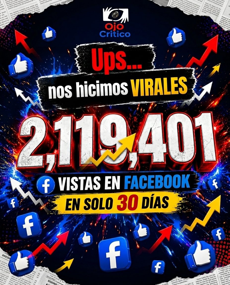 2,119,401 reproducciones, confirmamos que el pueblo prefiere una buena caricatura que un discurso de dos horas.
Gracias por ayudarnos a viralizar lo que muchos quieren ocultar. Nosotros ponemos el dibujo, ustedes ponen el caos. ¡A seguir sacudiendo el avispero! 🐝✍️