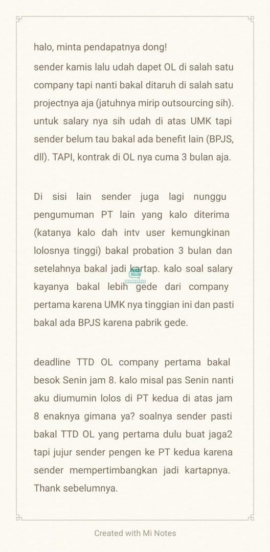 worksfess's tweet photo. Work! Minta pendapatnya dong ! https://t.co/JGOMmH3NdZ