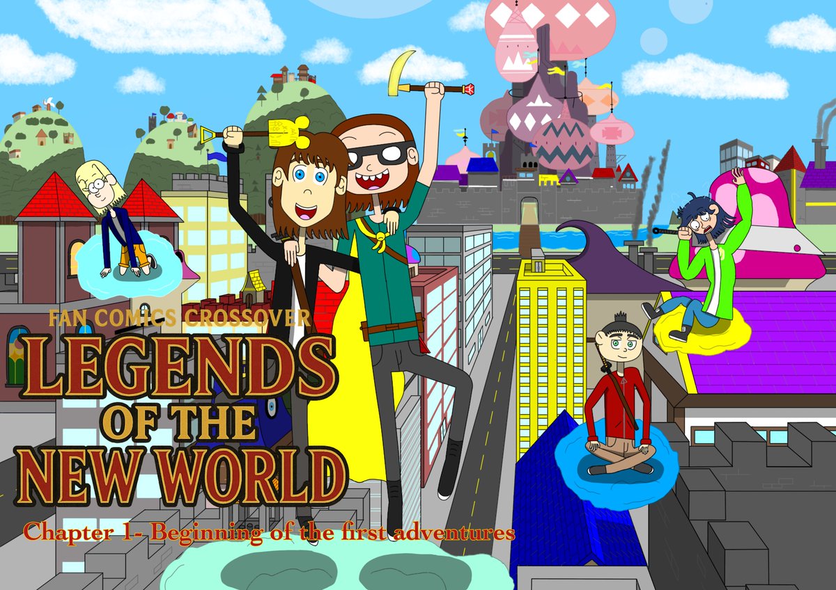 olzhasXart's tweet image. Legends of the New World page 4-5- cover chapter.
Sorry for 3 months delay. It was hard when you studying in an academy without leisure time

#fancomic #Crossover #nextgeneration #gravityfalls #amphibia #TheOwlHouse #kingdomhearts #StarVsTheForcesOfEvil #fanart