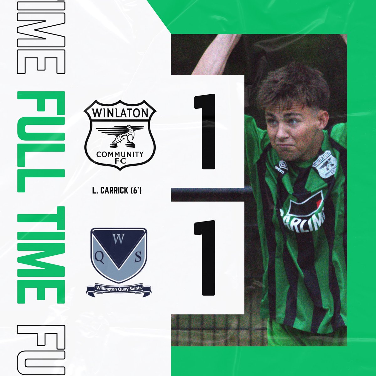 WinlatonFC's tweet photo. 𝗙𝗨𝗟𝗟 𝗧𝗜𝗠𝗘…

#WCFC 🟢⚪️⚫️ https://t.co/5uOvtPUF5y