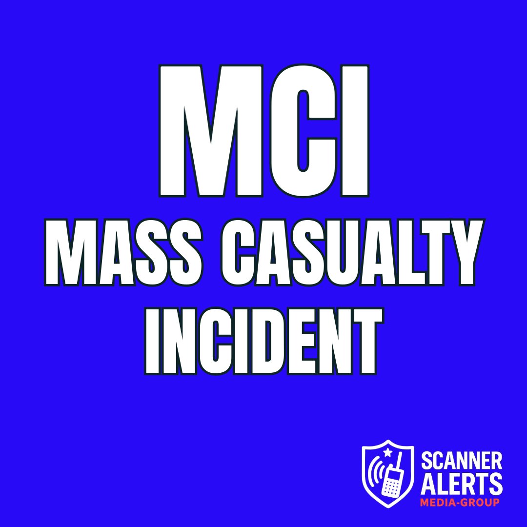 Rochnhscanner's tweet photo. Center Ossipee, NH *MCI - MASS CASUALTY INCIDENT* NH-16 & Pine River Rd, Ossipee, NH 03882, USA - 8 patients for evaluation, multiple vehicles involved - 5/2/2026 11:12:37
26-17022-EMS
#NHNews #OssipeeStrong #PublicSafety #CommunityResponse #MassCasualtyIncident
Get our … https://t.co/p4bzliI6zC