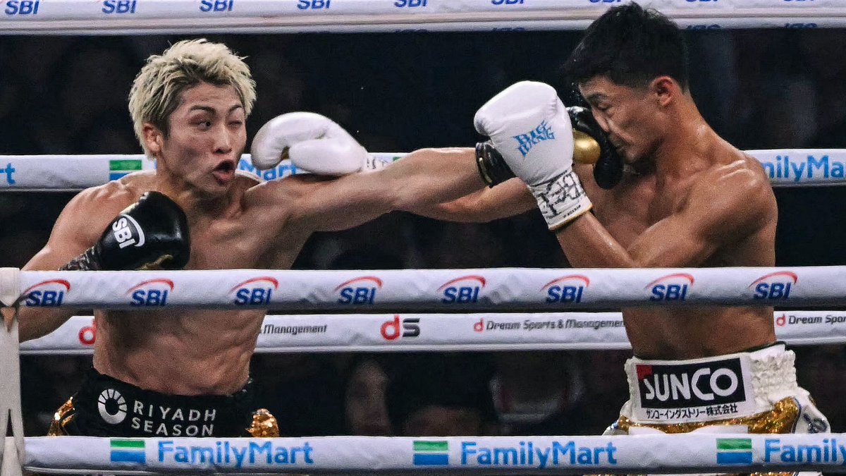 potshotboxing's tweet photo. Breaking News: 'The Monster' Naoya Inoue defeated Junto 'Big Bang' Nakatani by 12th round unanimous decision victory to retain his undisputed junior featherweight titles! 👇 https://t.co/sUJKoflABg