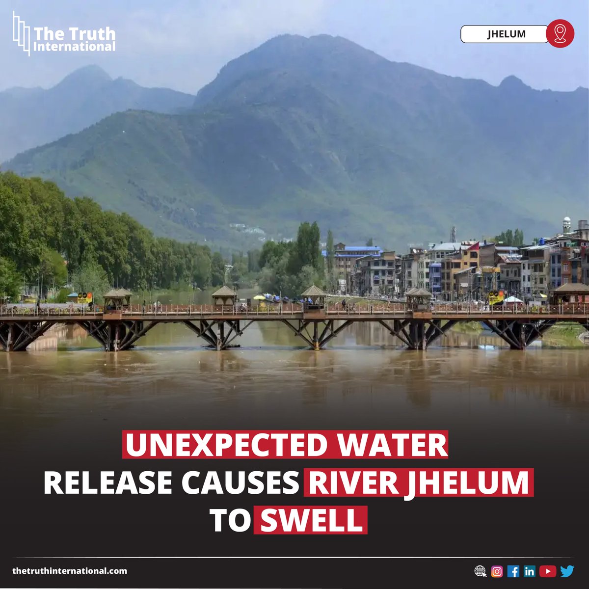 ttimagazine's tweet image. Unexpected Water Release Causes River Jhelum to Swell

CLICK HERE: thetruthinternational.com/unexpected-wat…

#Unexpected #Water #Release #Causes #RiverJhelum #Swell #TTI