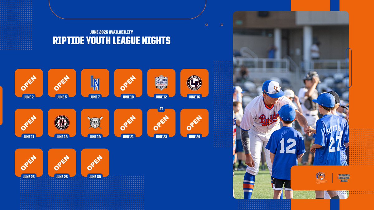 OC Riptide Baseball tweet media