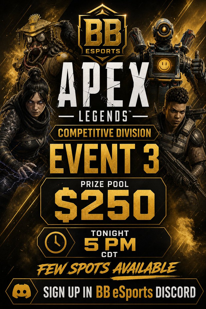 esports_bb's tweet image. Lock in! #apexlegends #gaming #esports #bbesports