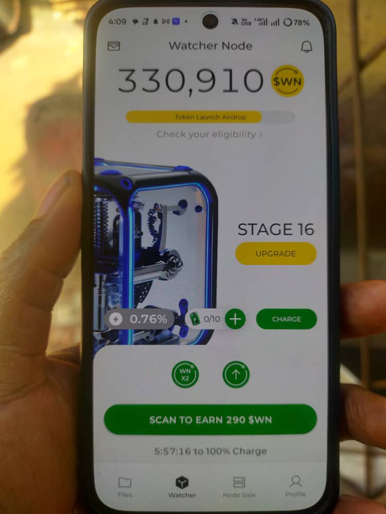 you’ll get 1,000 $WN official app from the team behind a decentralized storage network with over 6M users. Your phone helps make their storage network 

Join with my link: links.denet.app/mobile?referre…

Enter my code: 0xc21ebc1e89d67277b0544046a740b059445cc18c