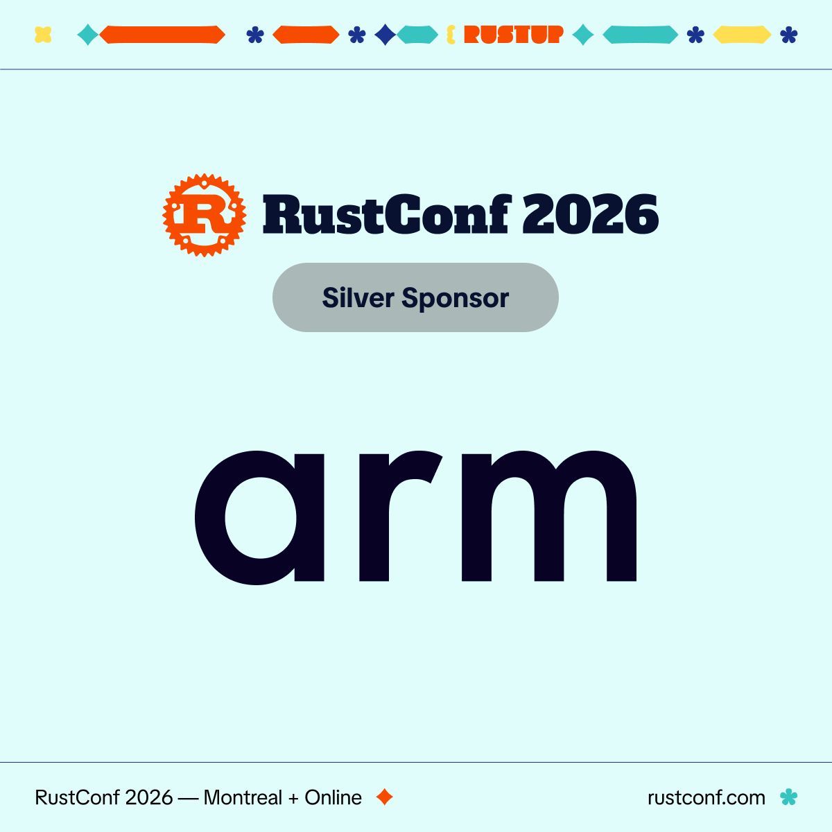RustConf tweet media