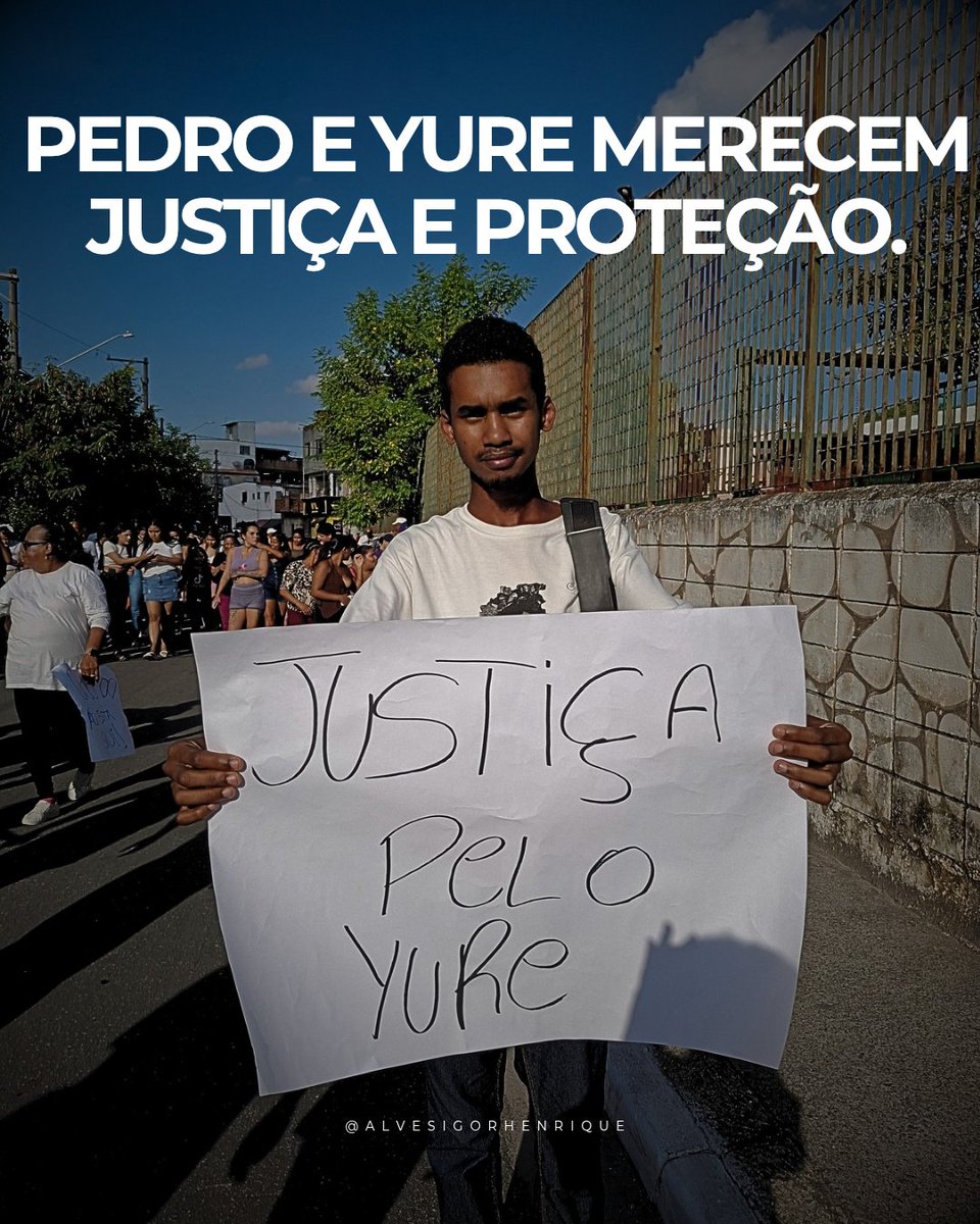 juventude_16's tweet photo. Dois meninos, Pedro e Yure, foram vítimas de violência e tiveram seus direitos violados. Diante de um caso tão grave, não podemos nos calar. https://t.co/2CW8P1uBQZ