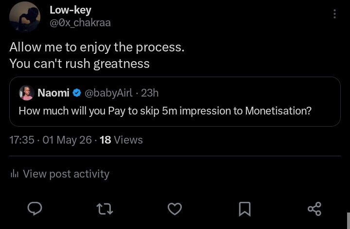 Low-key tweet media
