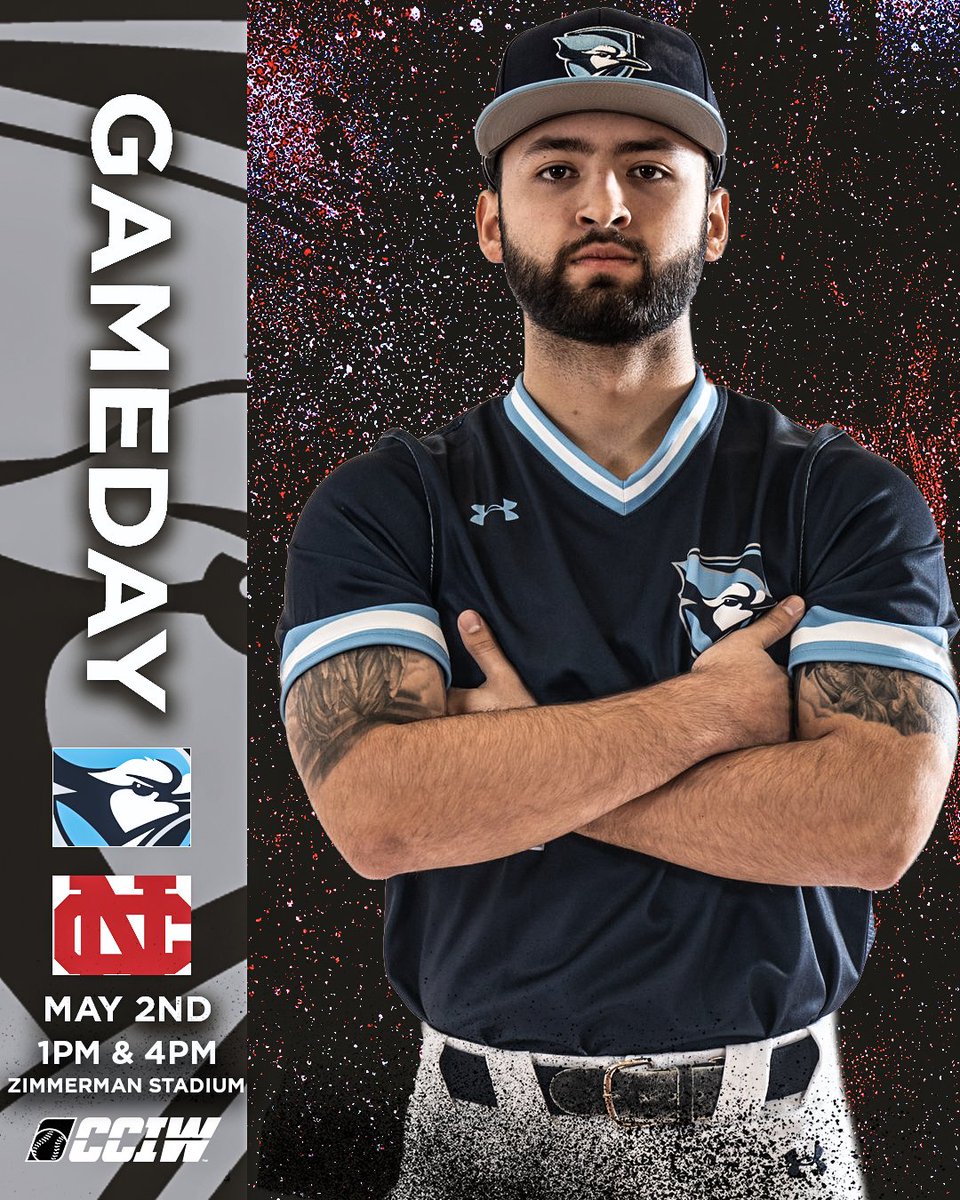 ElmhurstU_BSB's tweet image. Series Finale and season finale today

#d3baseball