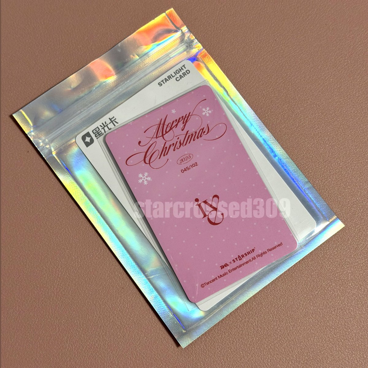 IVE ユジン yujin QQmusic トレカ 星5 102枚限定 IVE YUJIN “Ive