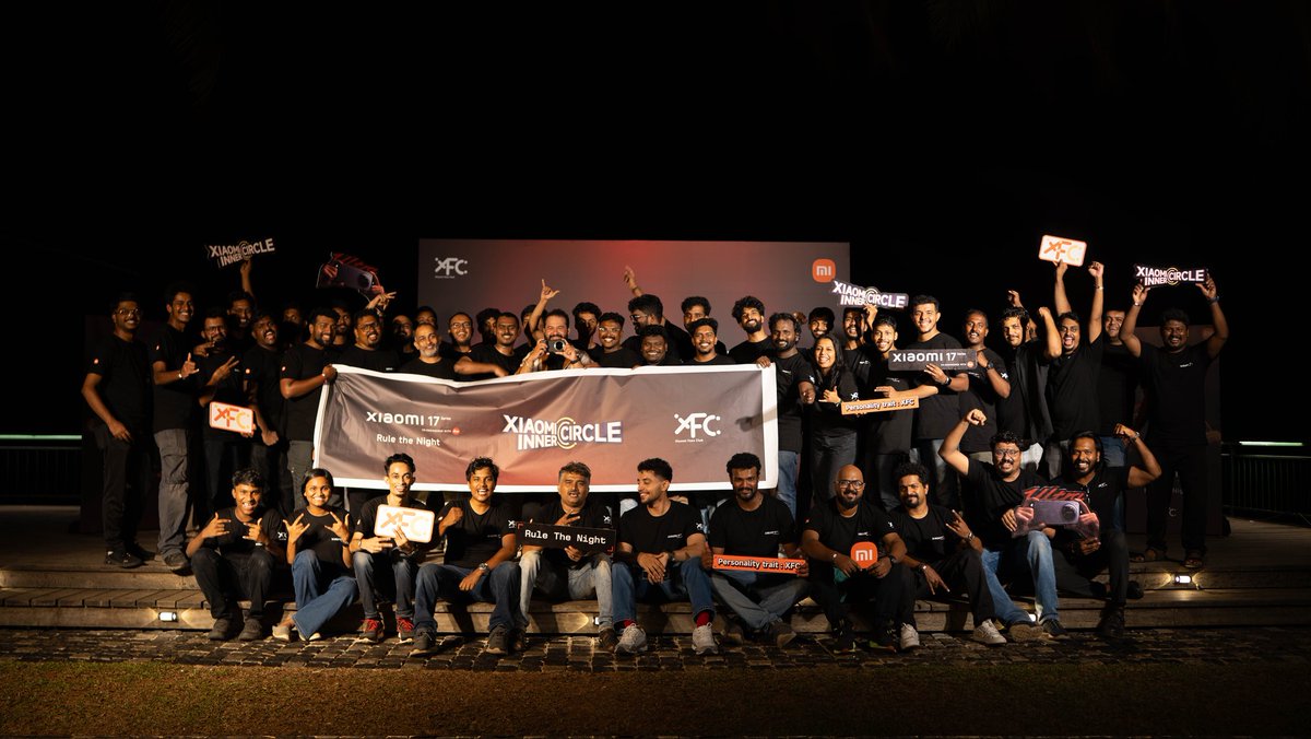 VoiceofVineeth's tweet photo. Once again happy birthday @pixelwithme Bhai 🎂

Thank you for the opportunity and for bringing this experience to Kerala for @XFCTrivandrum 🎉

Looking forward to more @XiaomiIndia @RedmiIndia moments like this 🚀

#XiaomiFansClub #XiaomiInnerCircle #RuleTheNight #Xiaomi17Ultra https://t.co/XkwK3KxzHk